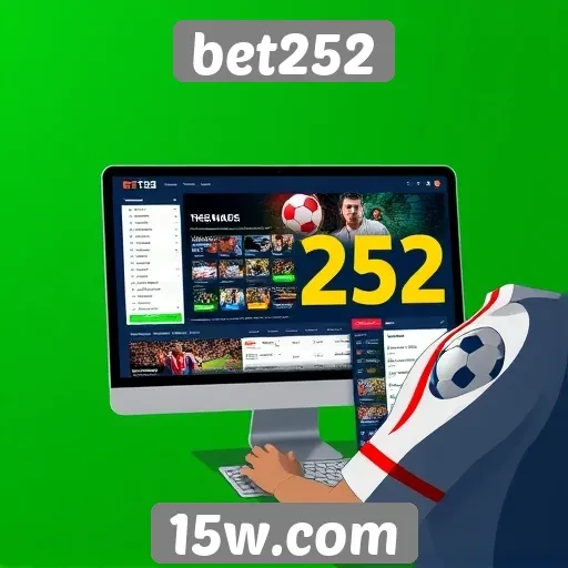 Interface e usabilidade da plataforma Bet252